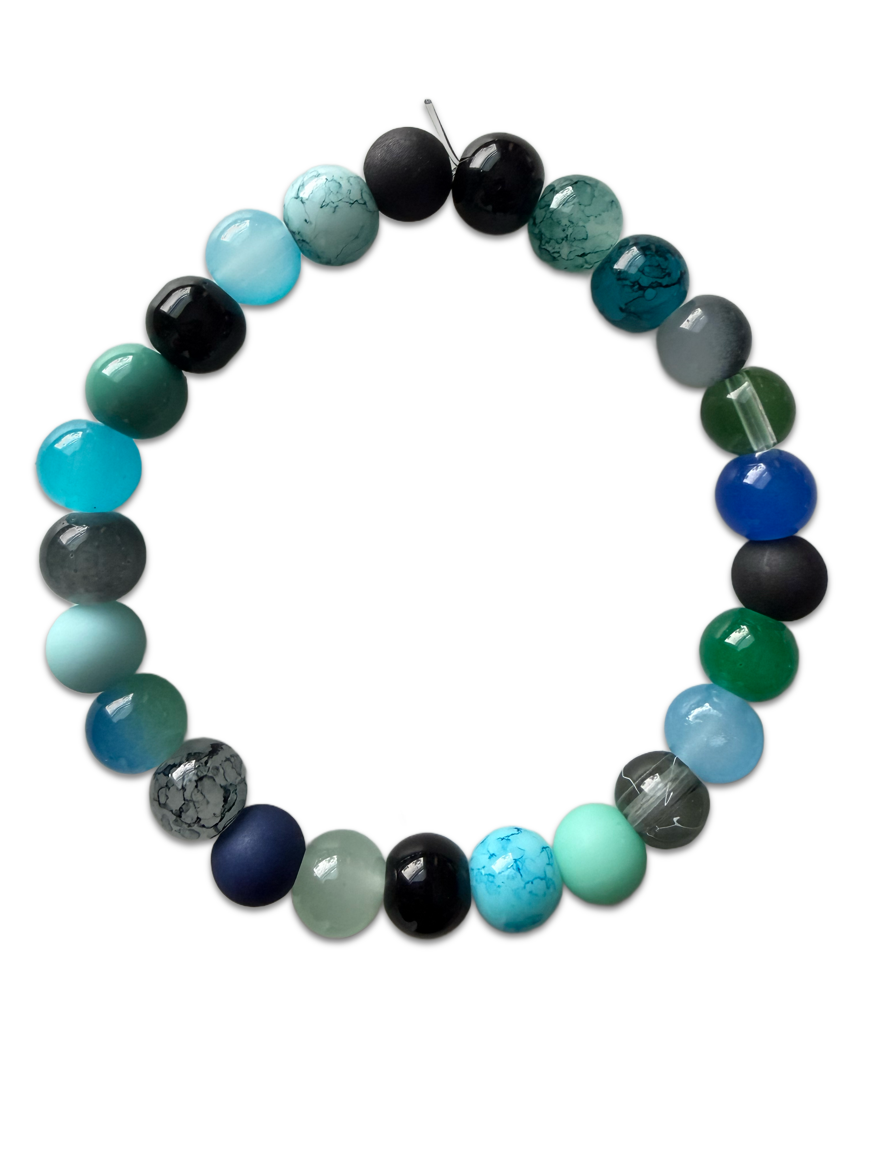 Custom handmade glass bead bracelet — 1 of 1